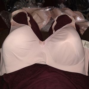 New - Auden plus size pink bra - 48D